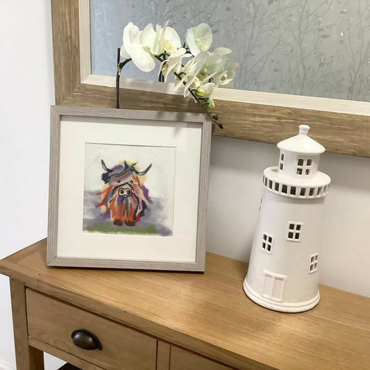 Rainbow Moo Felted Picture Kit 2