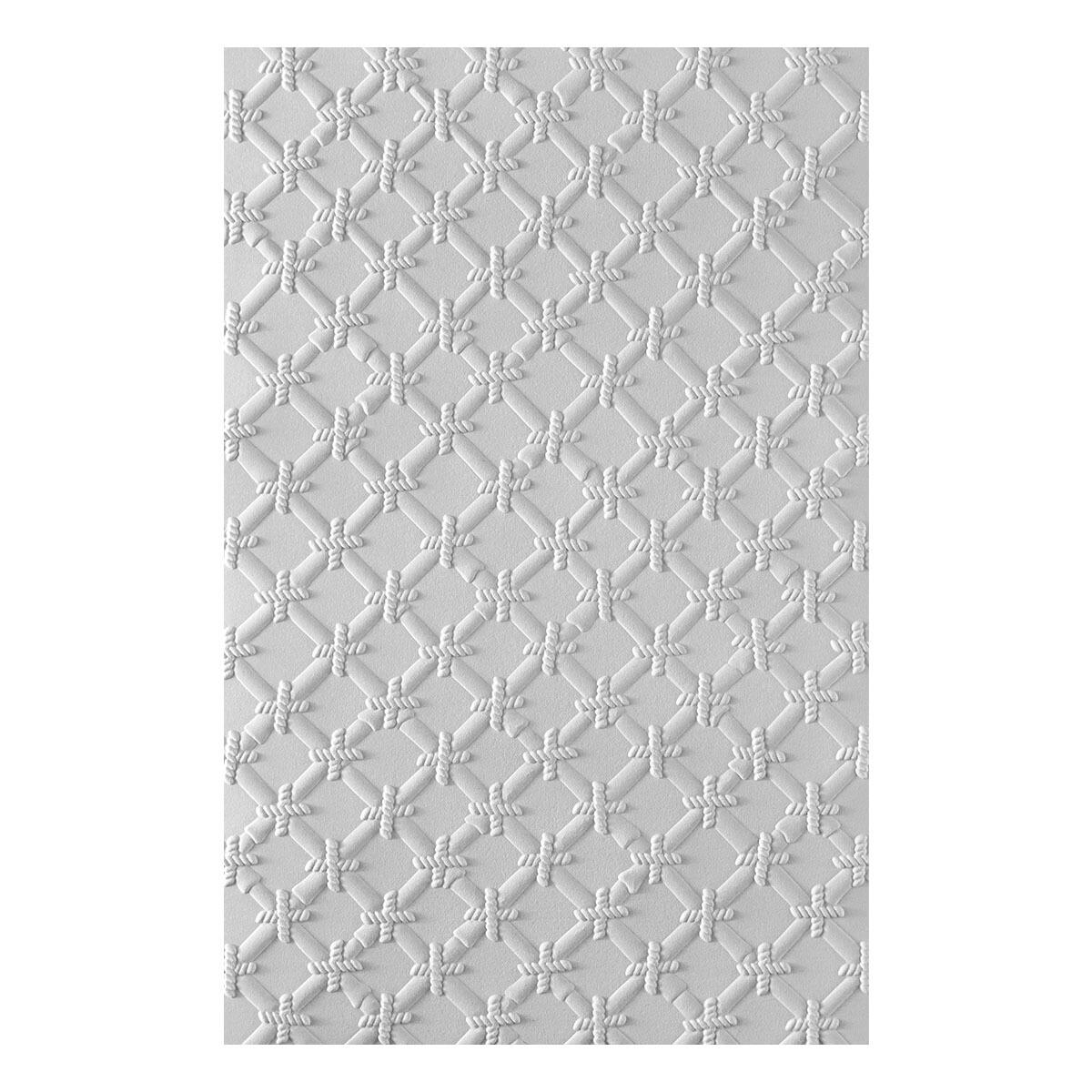 Spellbinders Bamboo Screen 3D Embossing Folder from the Cheerful Chirps Collection - Spellbinders - 3