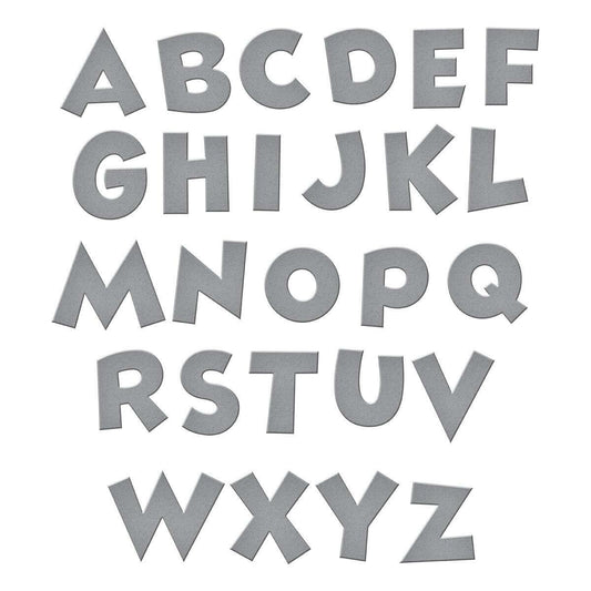 Spellbinders Classic Mouse Alphabet Etched Dies from the Say Cheese Classic Mouse Collection