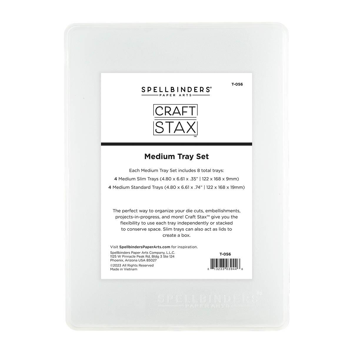 Spellbinders Craft Stax Medium Tray Set