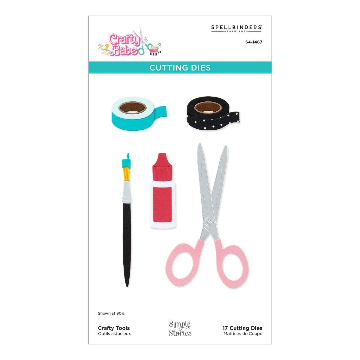Spellbinders Crafty Babe Die Bundle with Simple Stories - Spellbinders - 3