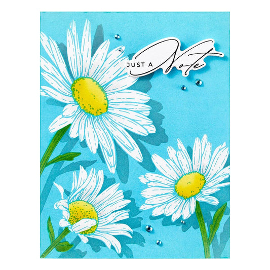 Spellbinders Daisy Trio Press Plates | Yana's Daisies Collection by Yana Smakula