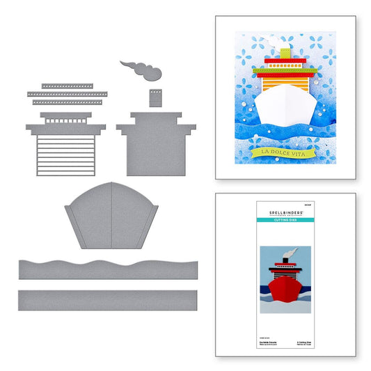 Papercraft die cuts for holiday cards and journals