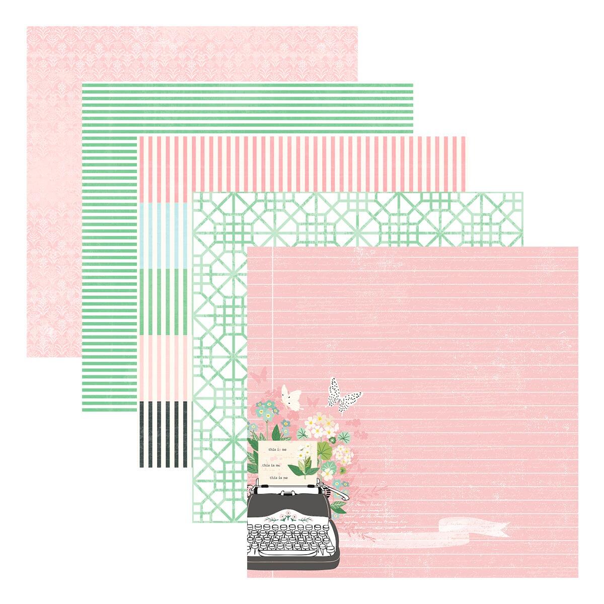 Spellbinders Rosie's Studio Hello It's Me! 6x6" Designer Paper Pad