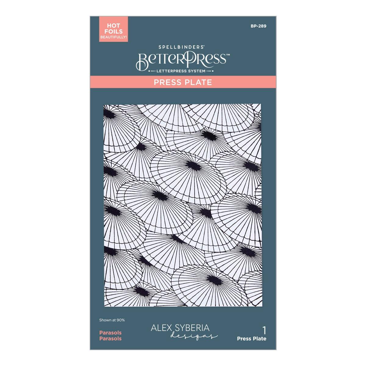 Spellbinders Spring in Kyoto BetterPress from the Spring in Kyoto Collection by Alex Syberia Designs