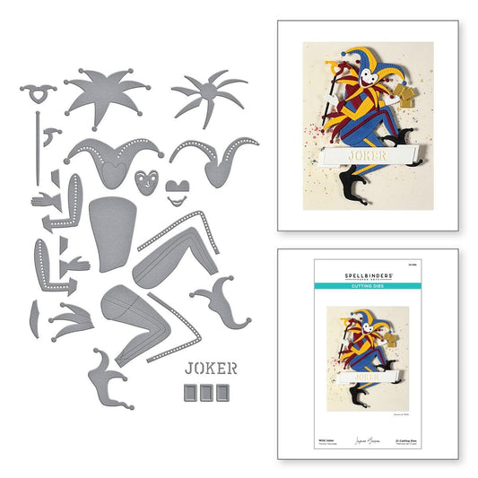 Spellbinders Wild Joker Etched Dies from the Wild Joker by Jaycee Gaspar