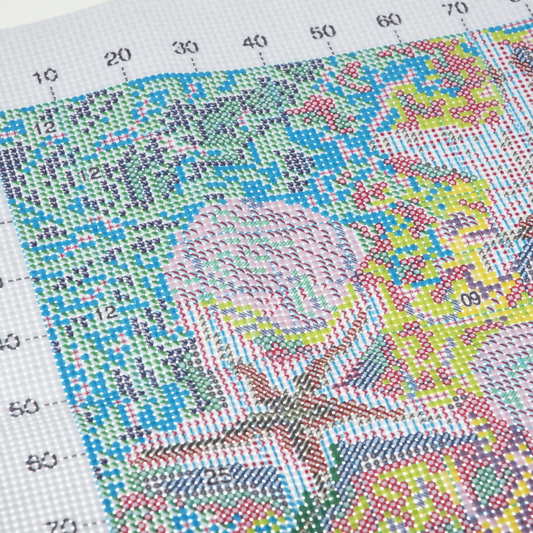 Trimits Large Crystal Shore Cross Stitch Printed Pattern