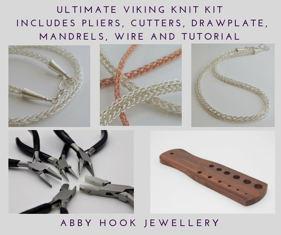 Ultimate Viking Knit Jewellery Making Kit by Abby Hook