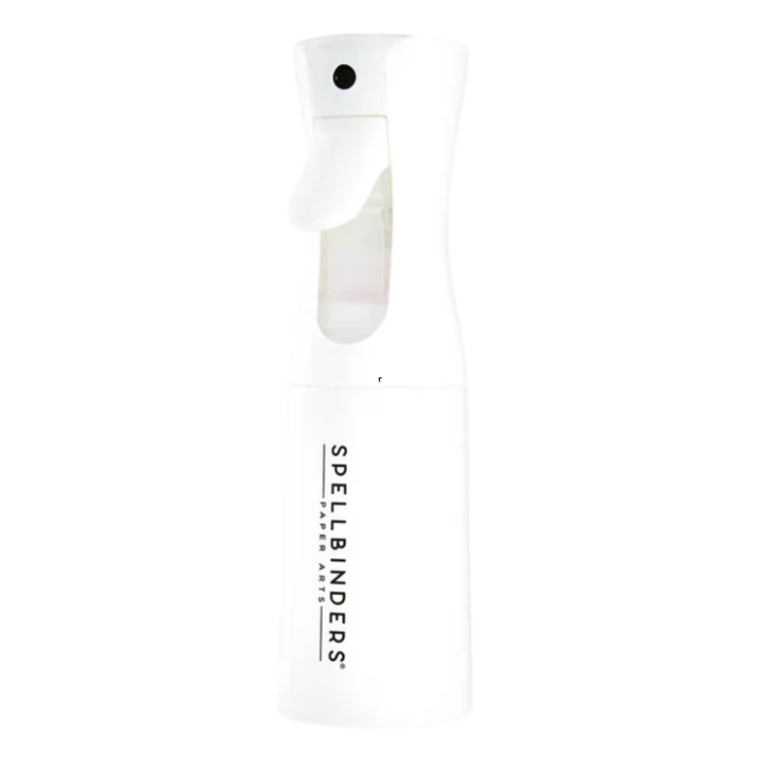 A pack of two Spellbinders Mighty Mister Spray Bottles with fine-mist nozzles.