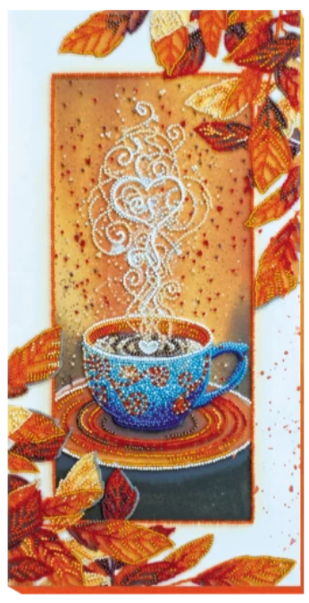 Abris Art. Autumn Latte Beading Kit - CraftSource Market: Craft Supplies & Kits Beading Kit