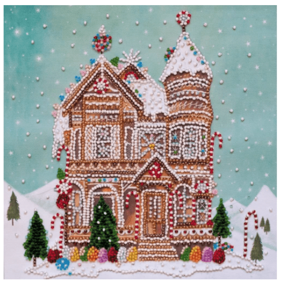 Abris Art. Gingerbread Beading Kit - CraftSource Market: Craft Supplies & Kits Beading Kit