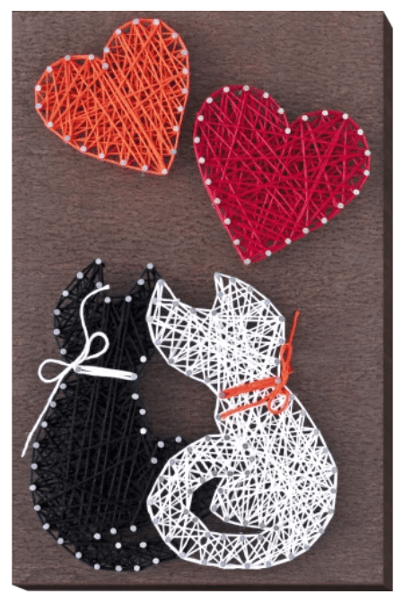 Abris Art. Love String Art Kit - CraftSource Market: Craft Supplies & Kits Beading Kit
