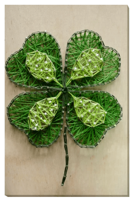 Abris Art. The Magic of the Clover String Art Kit - CraftSource Market: Craft Supplies & Kits Beading Kit