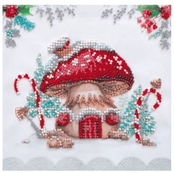 Abris Art. Winter magic Beading Kit - CraftSource Market: Craft Supplies & Kits Beading Kit