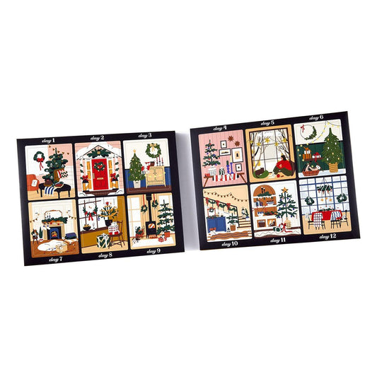 Spellbinders 12 Days of Stitchmas 2025 Advent Calendar open