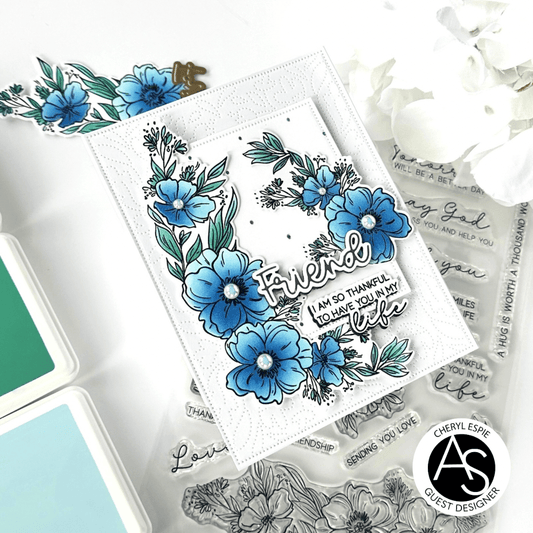 Alex Syberia Designs Bouquet of Blessings Die Set - CraftSource Market: Craft Supplies & Kits Papercraft > Dies > Metal Cutting Dies