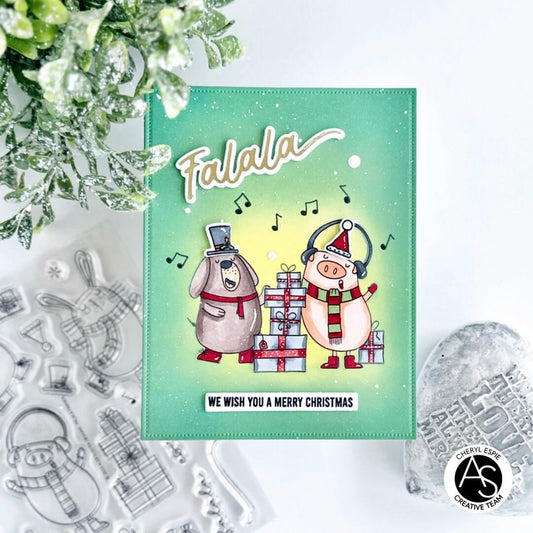 Alex Syberia Designs Falala Friends Stamp Set - CraftSource Market: Craft Supplies & Kits Papercraft > Stamps > Photopolymer Stamps