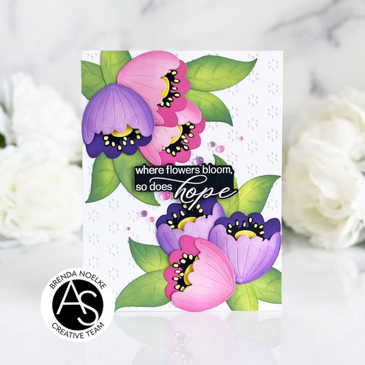 Alex Syberia Designs Fantasy Flowers Die Set - CraftSource Market: Craft Supplies & Kits Papercraft > Dies > Metal Cutting Dies