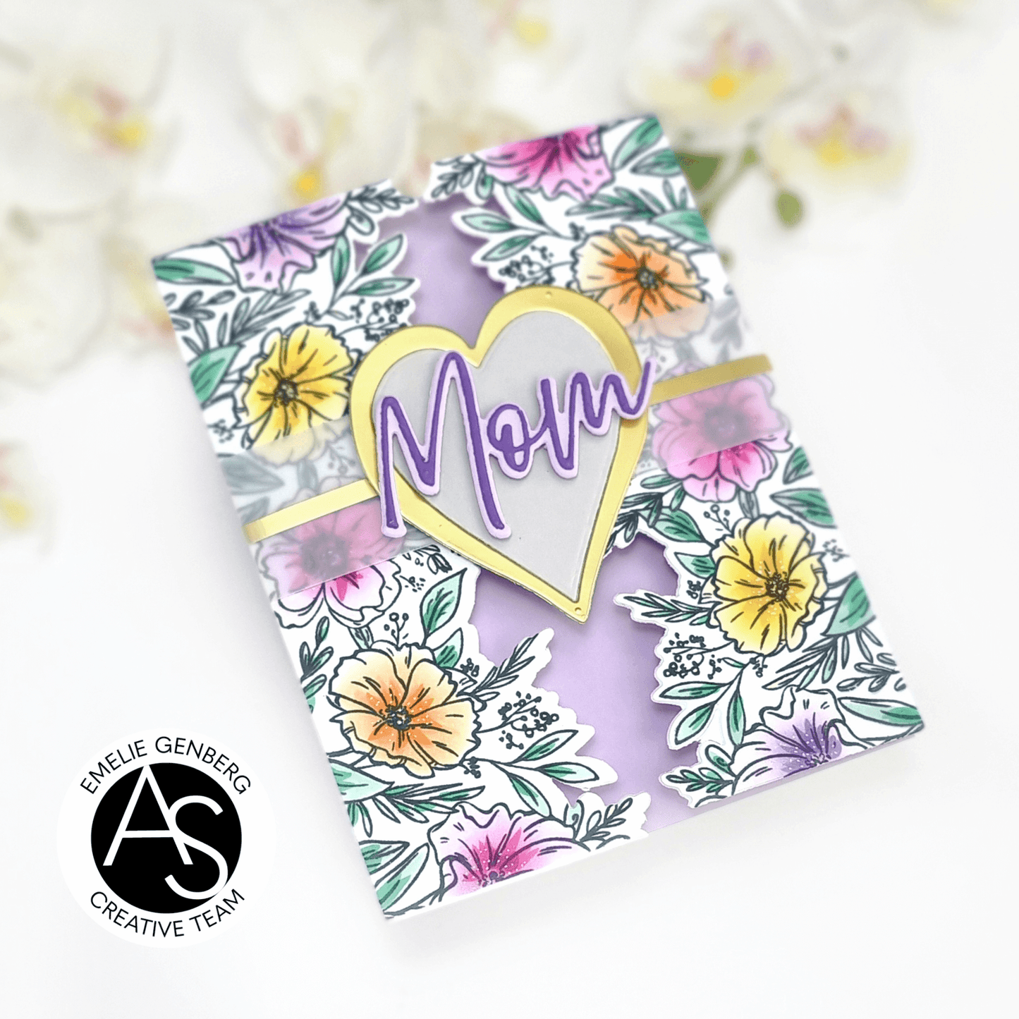 Alex Syberia Designs Mom Hot Foil Plate & Die Set - CraftSource Market: Craft Supplies & Kits Papercraft > Dies > Metal Cutting Dies
