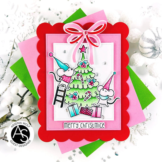 Alex Syberia Designs Nested Scalloped Frames Die Set - CraftSource Market: Craft Supplies & Kits Papercraft > Dies > Metal Cutting Dies