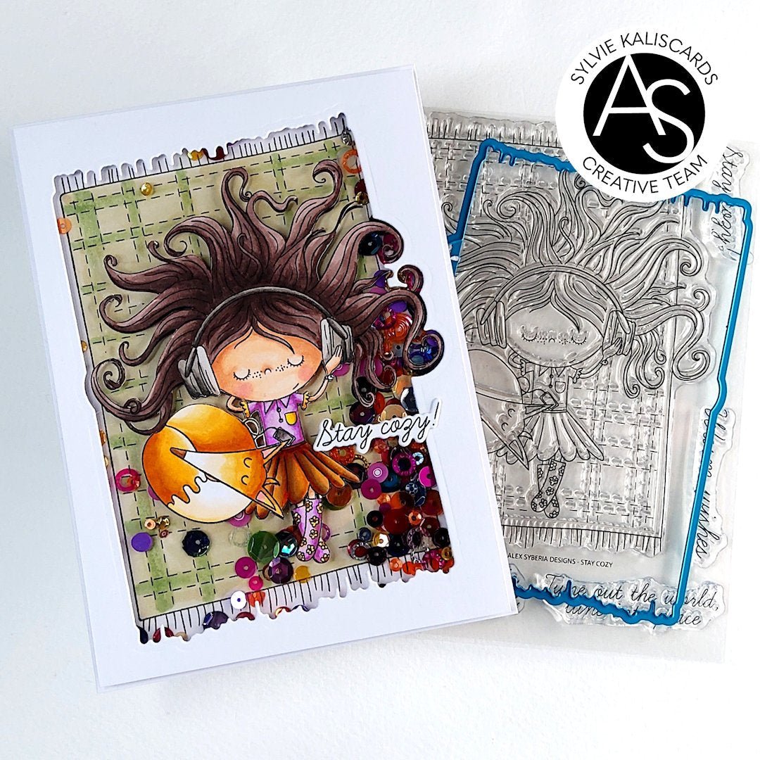 Alex Syberia Designs Stay Cozy Die Set - CraftSource Market: Craft Supplies & Kits Papercraft > Dies > Metal Cutting Dies