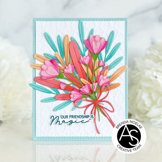 Alex Syberia Designs Whimsy Blooms Bouquet Die Set - CraftSource Market: Craft Supplies & Kits Papercraft > Dies > Metal Cutting Dies