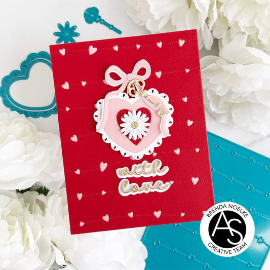 Alex Syberia Designs With Love Sentiments Die Set - CraftSource Market: Craft Supplies & Kits Papercraft > Dies > Metal Cutting Dies