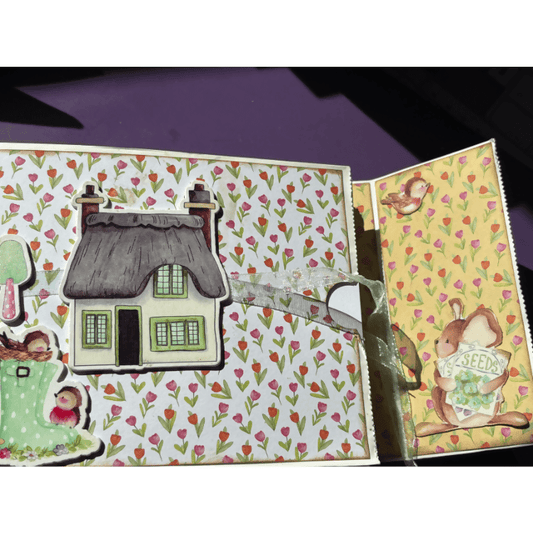 Craft Consortium Cottage Garden Mini Book Kit - CraftSource Market: Craft Supplies & Kits