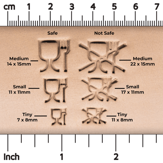 Food Safe or Not Safe Clay Stamps