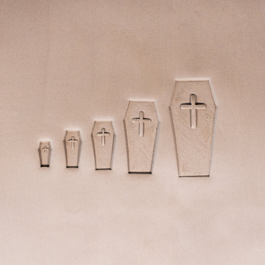 Halloween Coffin Stamps