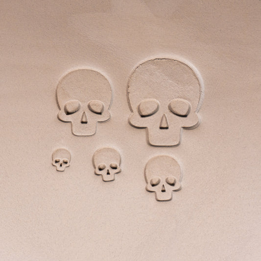 Halloween Human Skull Stamps