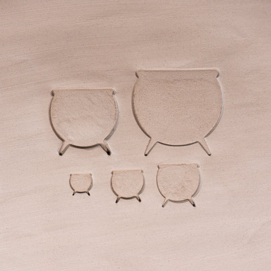 Halloween Witch Cauldron Stamps