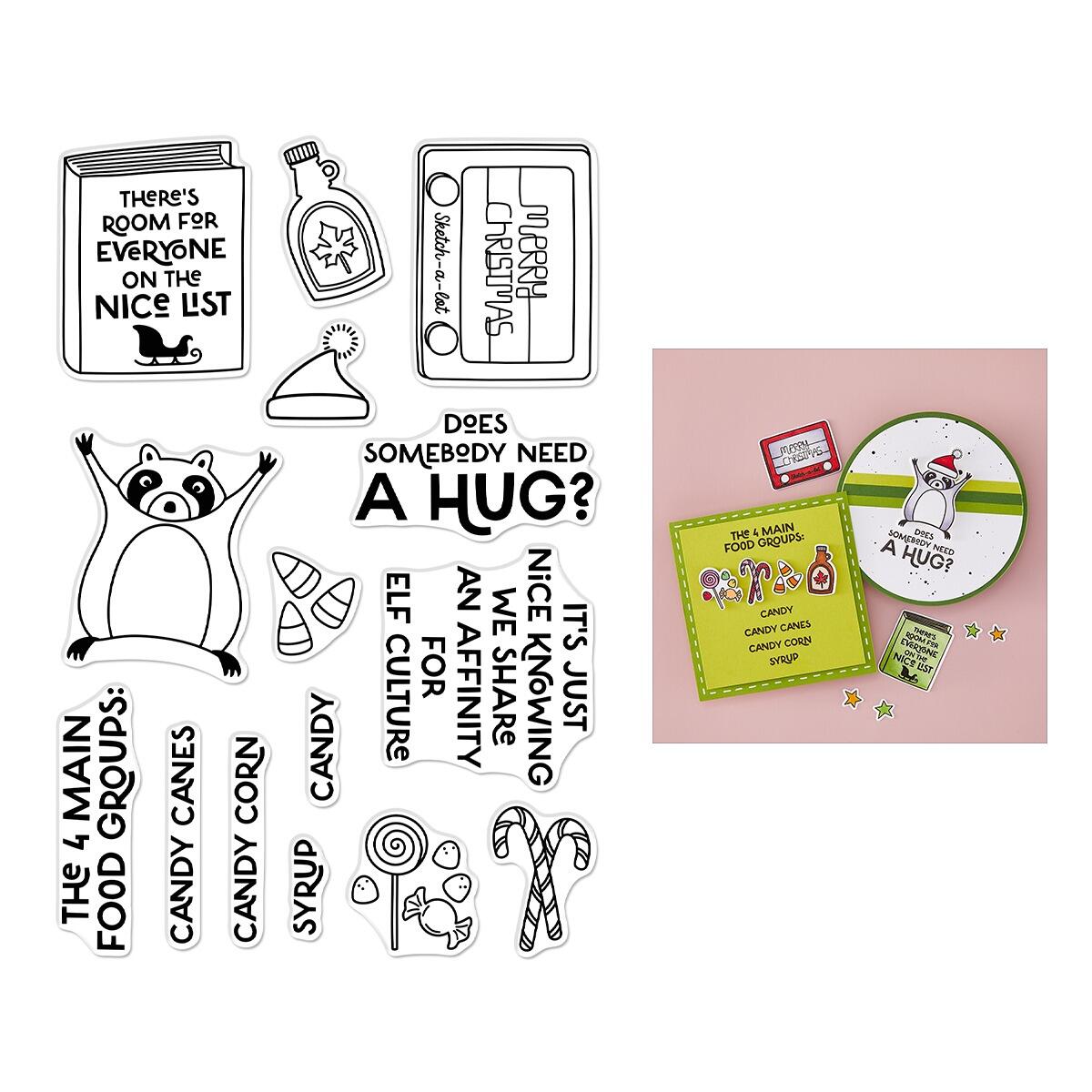 Hero Arts Elf Culture Clear Stamp Set | Yule Fuel Collection - CraftSource Market: Craft Supplies & Kits Papercraft > Stamps > Photopolymer Stamps