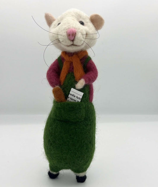 Monty Mouse Needle Felting Kit - CraftSource Market: Craft Supplies & Kits