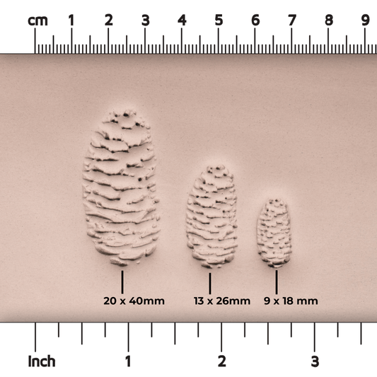 Pinecone Stamp - Photo Textured - Style #2
