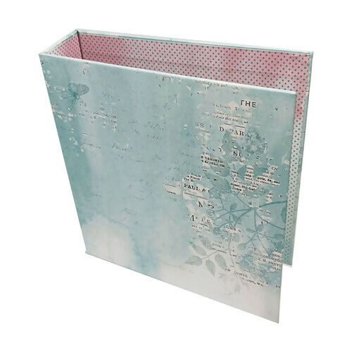 Map-themed product with text and a light blue color scheme on a white background