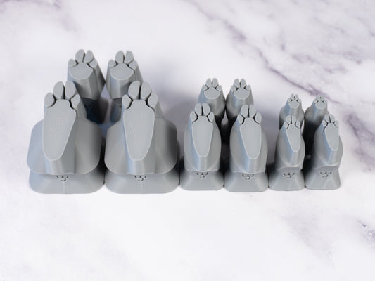 Rabbit Paw Stamp Set