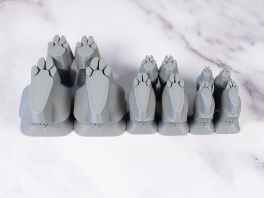 Rabbit Paw Stamp Set - CraftSource Market: Craft Supplies & Kits Stamps