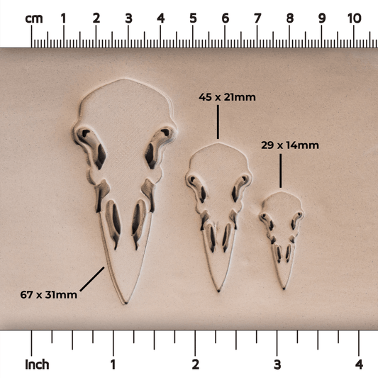 Raven Skull Stamps - CraftSource Market: Craft Supplies & Kits Stamps