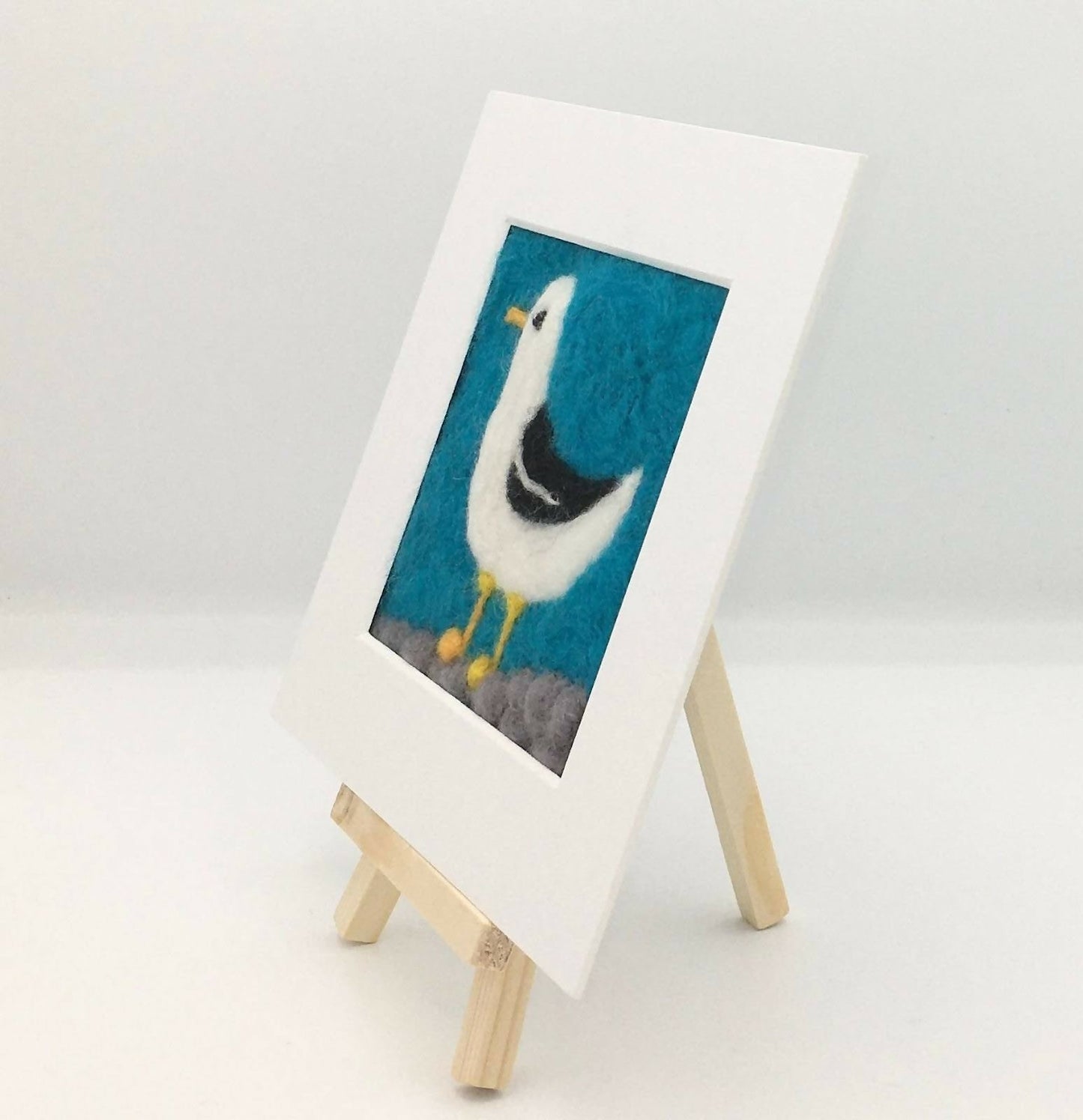 Seagull Mini Felted Picture Kit - CraftSource Market: Craft Supplies & Kits