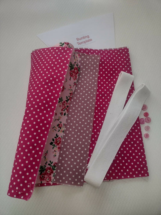 Sew Your Own Bunting Kit - CraftSource Market: Craft Supplies & Kits Sewing