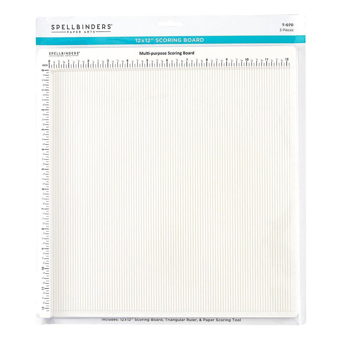 Spellbinders 12 x 12" Scoring Board - CraftSource Market: Craft Supplies & Kits Spellbinders > Tools > General > Craft Tool