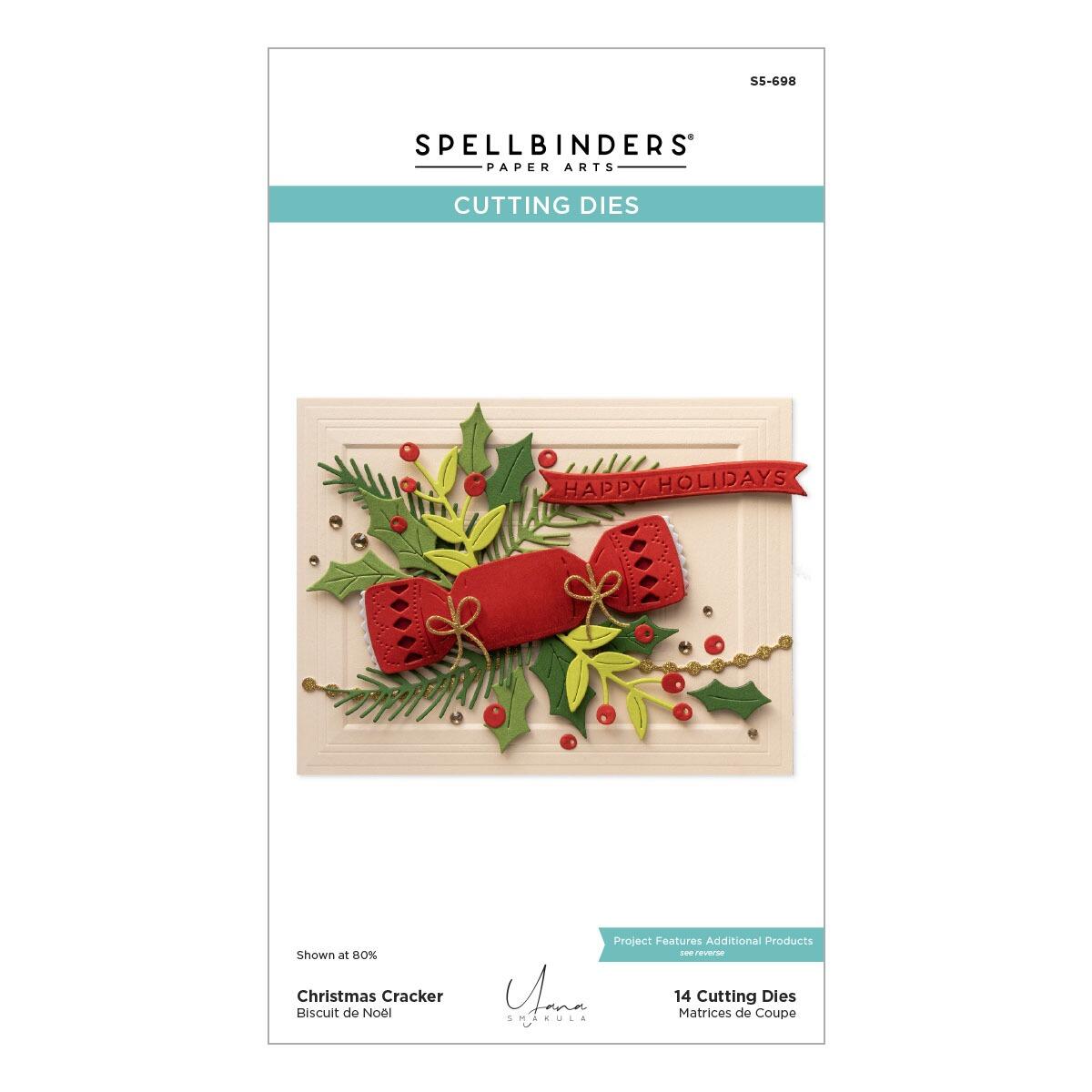 Spellbinders Christmas Cracker Die Set - CraftSource Market: Craft Supplies & Kits Spellbinders > Dies > Christmas > Craft Die Set