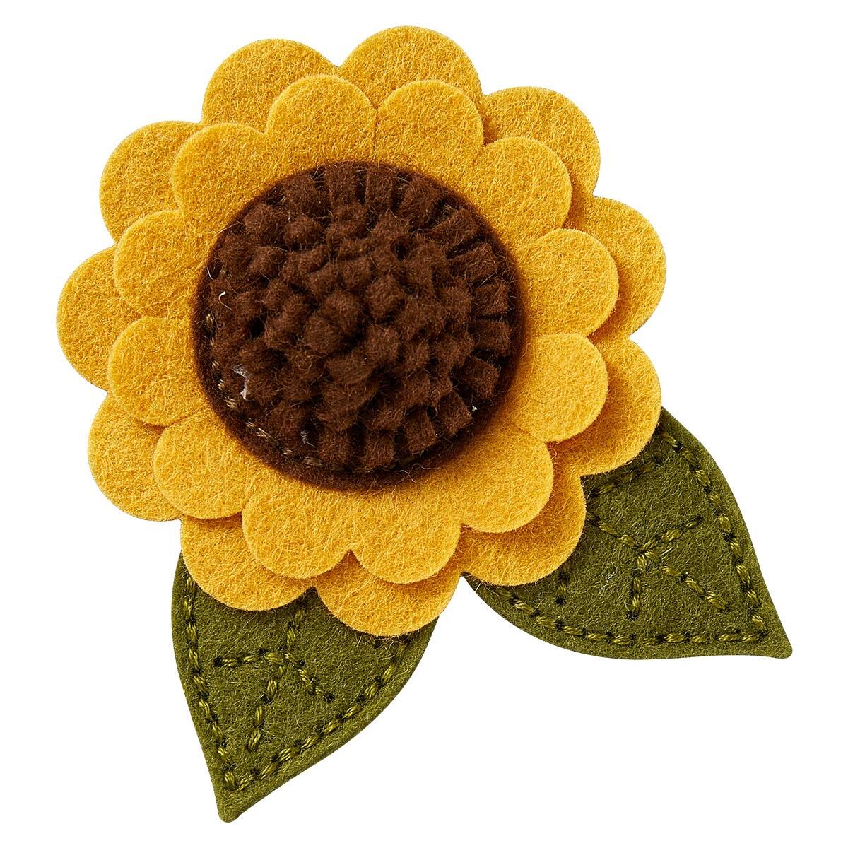 Spellbinders Felt Sunflower Bloom Die Set - CraftSource Market: Craft Supplies & Kits Spellbinders > Dies > Spring > Craft Die Set