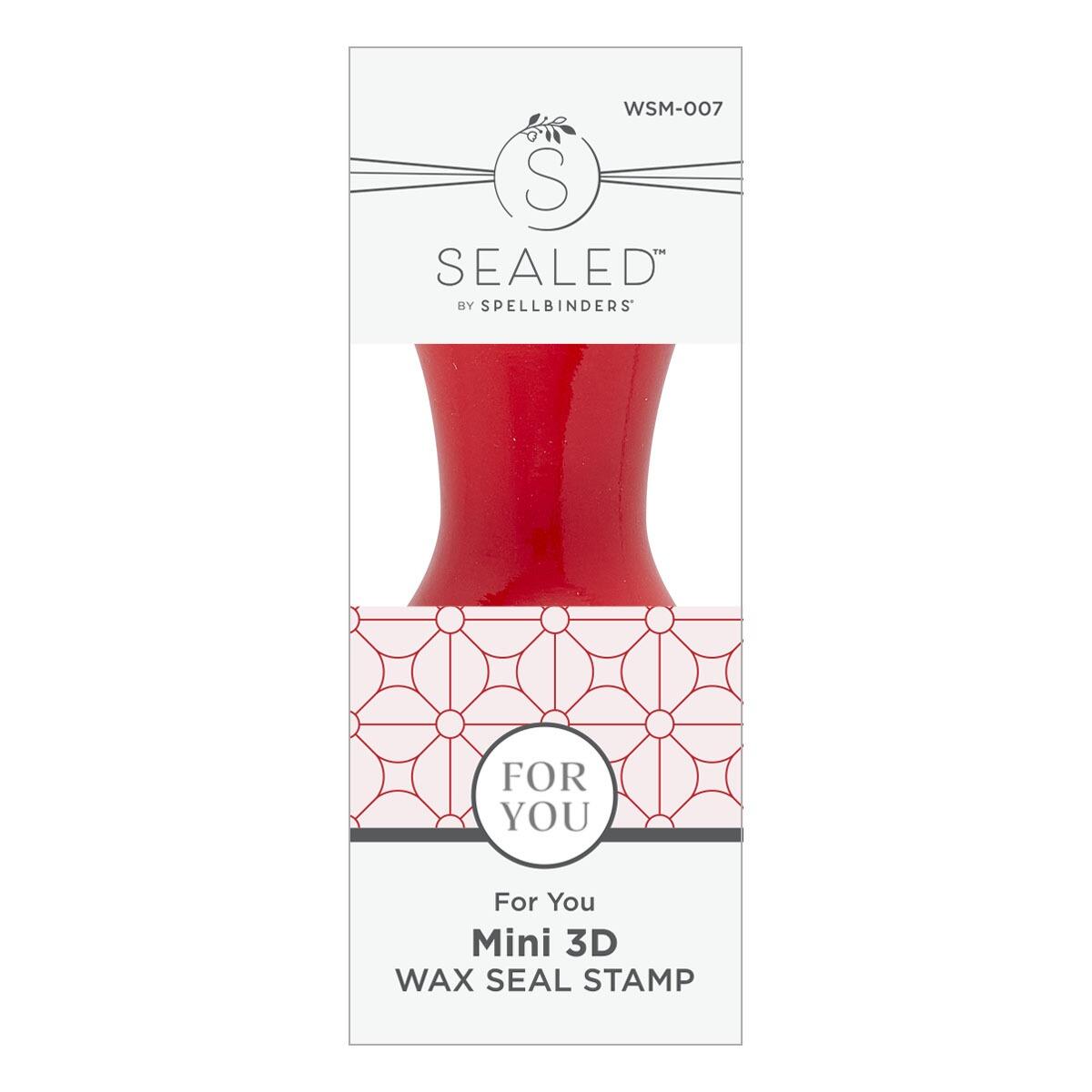 Spellbinders For You Mini 3D Wax Seal - CraftSource Market: Craft Supplies & Kits Spellbinders > Kits > Music > Craft Kit
