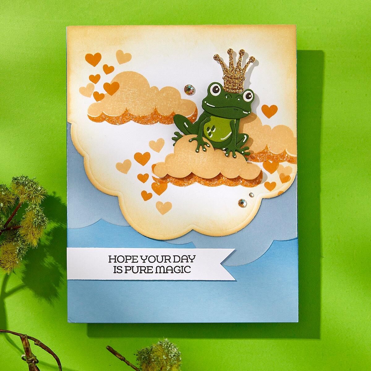 Spellbinders Jump for Joy Sentiments Stamp Set - CraftSource Market: Craft Supplies & Kits Spellbinders > Kits > Birthday > Craft Kit