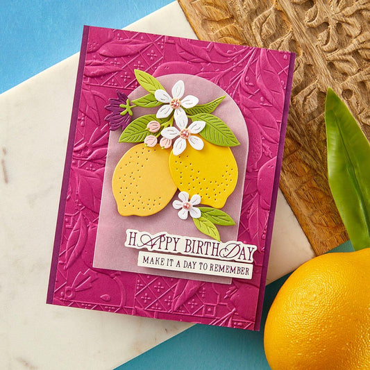 Spellbinders La Dolce Vita Citrus Spritz Die Set - CraftSource Market: Craft Supplies & Kits Spellbinders > Dies > Summer > Craft Die Set