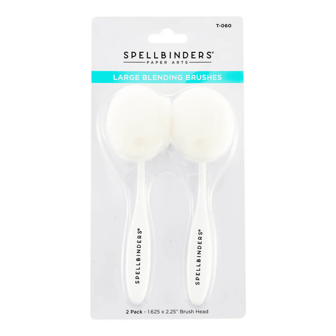 Spellbinders Large Blending Brushes (2 Pack) - CraftSource Market: Craft Supplies & Kits Spellbinders > Stencils > General > Craft Stencil