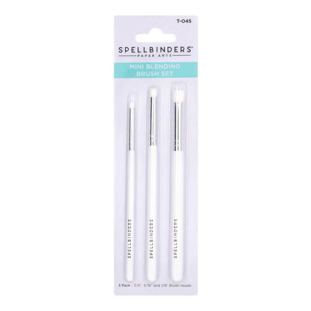 Spellbinders Mini Blending Brush Set – Card Shoppe Essentials - CraftSource Market: Craft Supplies & Kits Spellbinders > Stencils > General > Craft Stencil