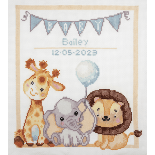 Trimits New Baby Large Cross Stitch Kit - CraftSource Market: Craft Supplies & Kits Embroidery and Cross Stitch